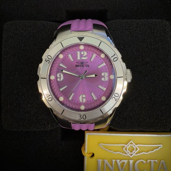NEW - Invicta Angel Halo Women's Watch - 38mm, Purple (24123) NEW- IN BOX*1 LEFT - Picture 3 of 13
